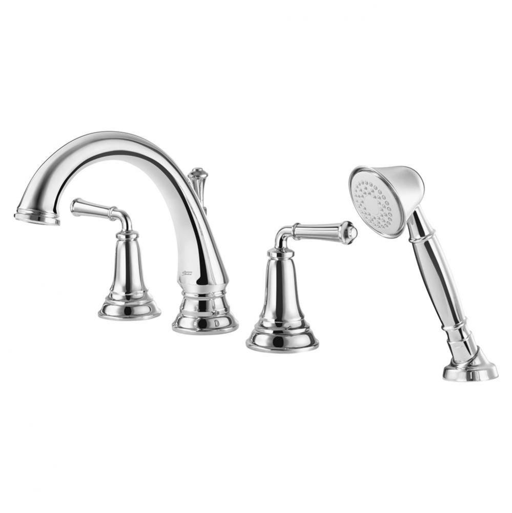 Delancey&#xae; Bathtub Faucet With  Lever Handles and Personal Shower for Flash&#xae; Rough-In Val