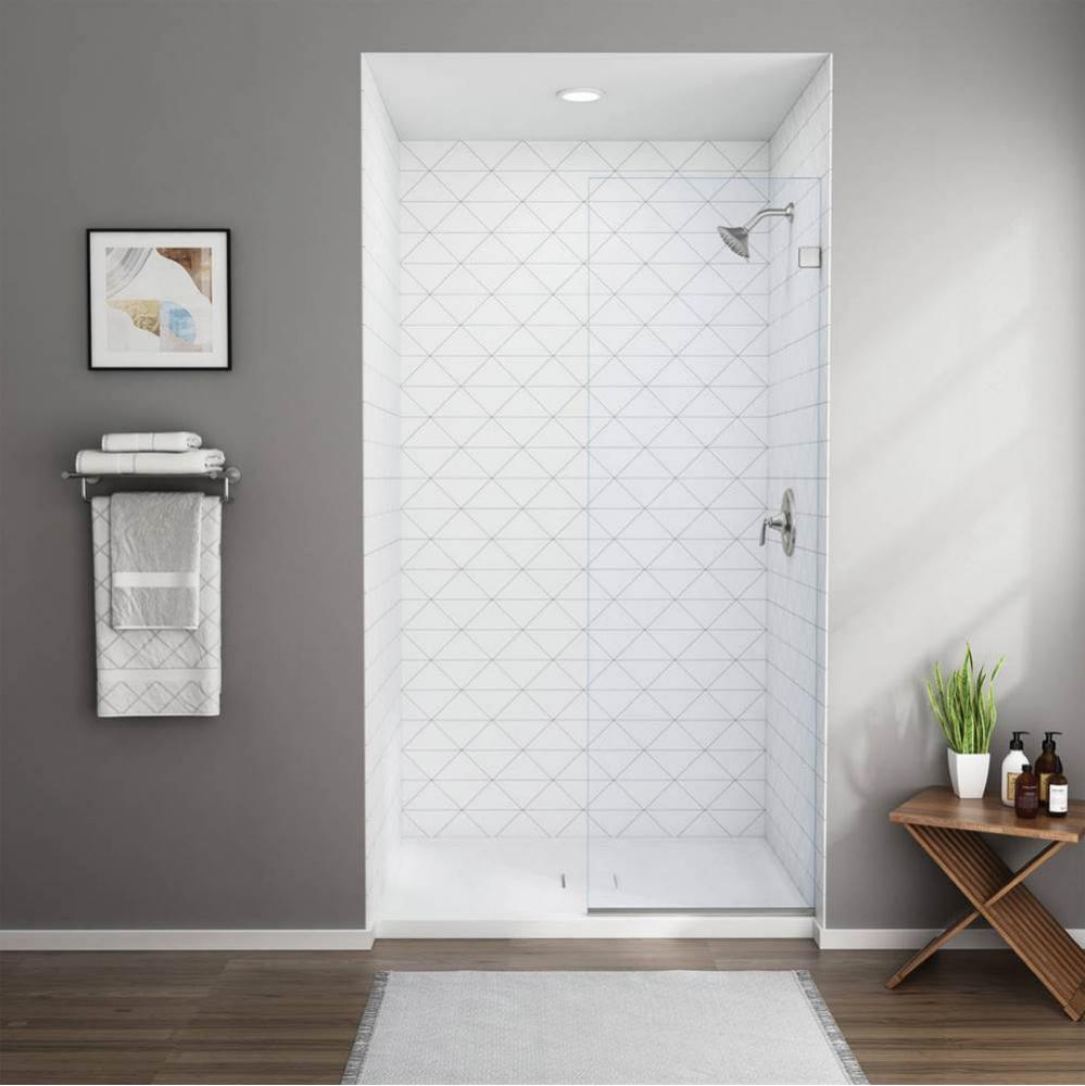 76-Inch Height Frameless Shower Screen