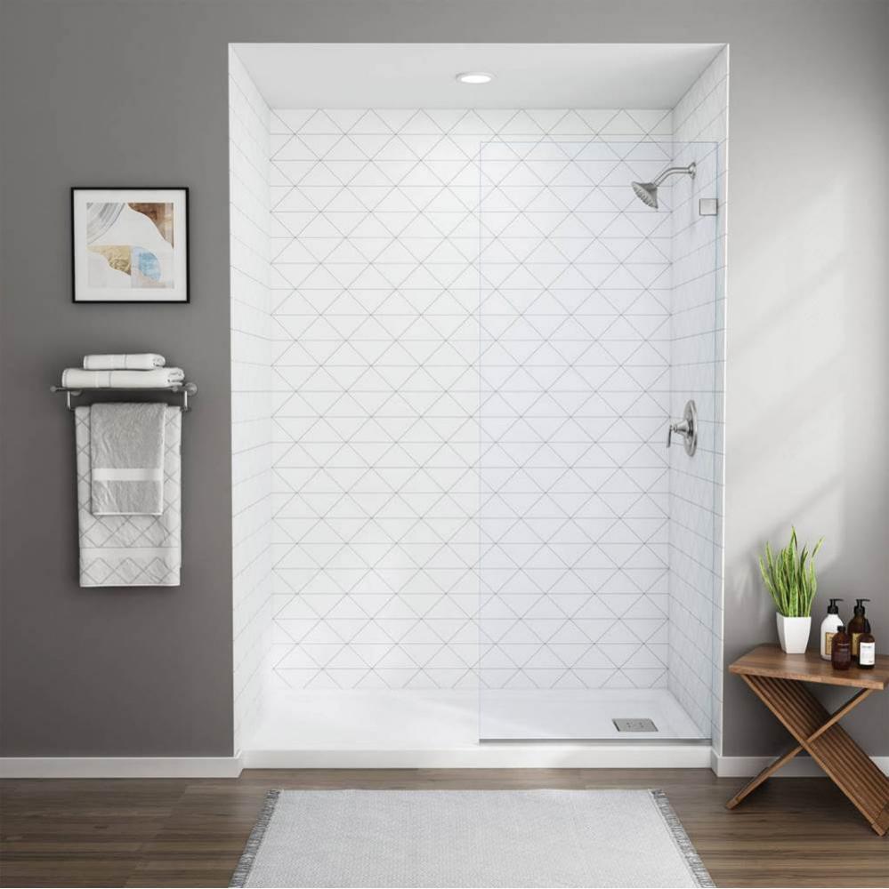 76-Inch Height Frameless Shower Screen