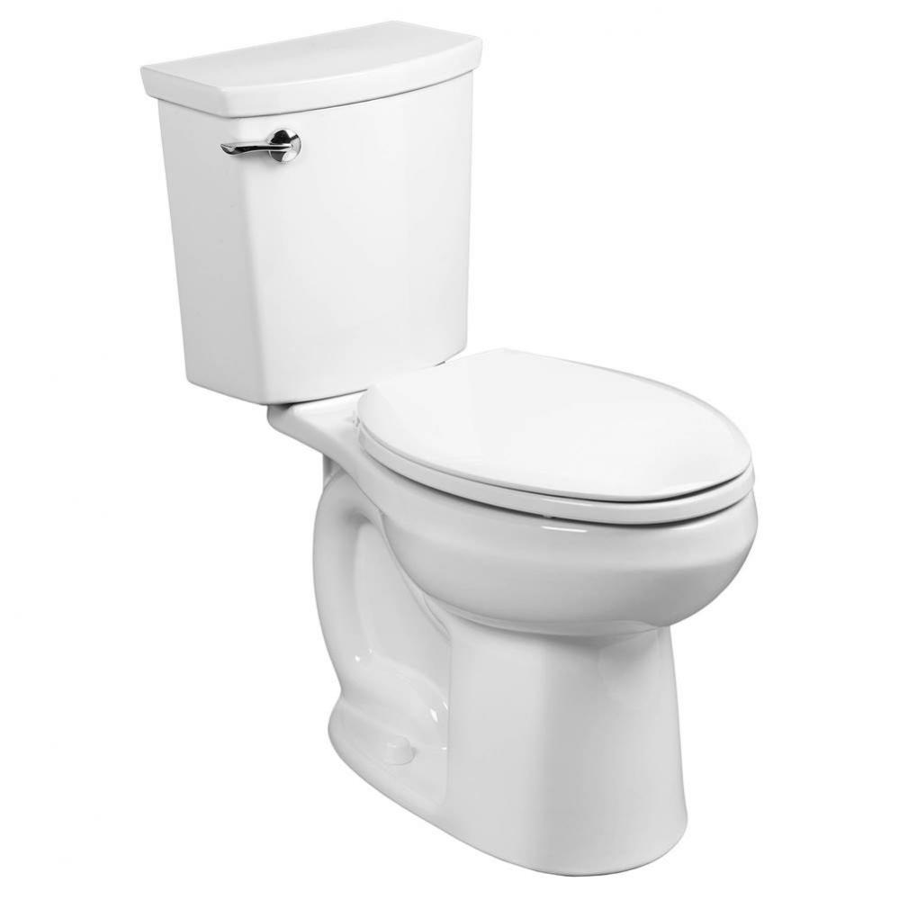 H2Optimum&#xae; Two-Piece 1.1 gpf/4.2 Lpf Chair Height Elongated Toilet Less Seat