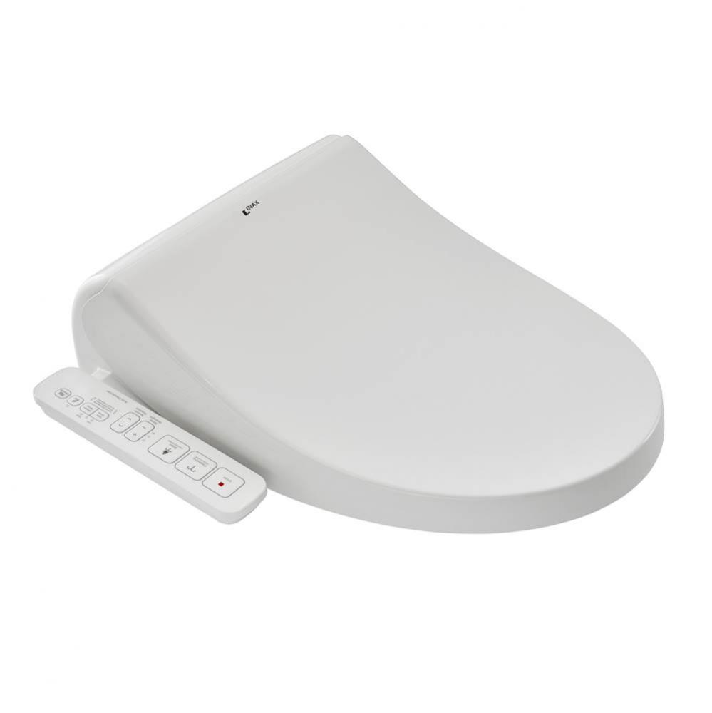 Inax Bidet Seat W/Sidepanel Canvas White