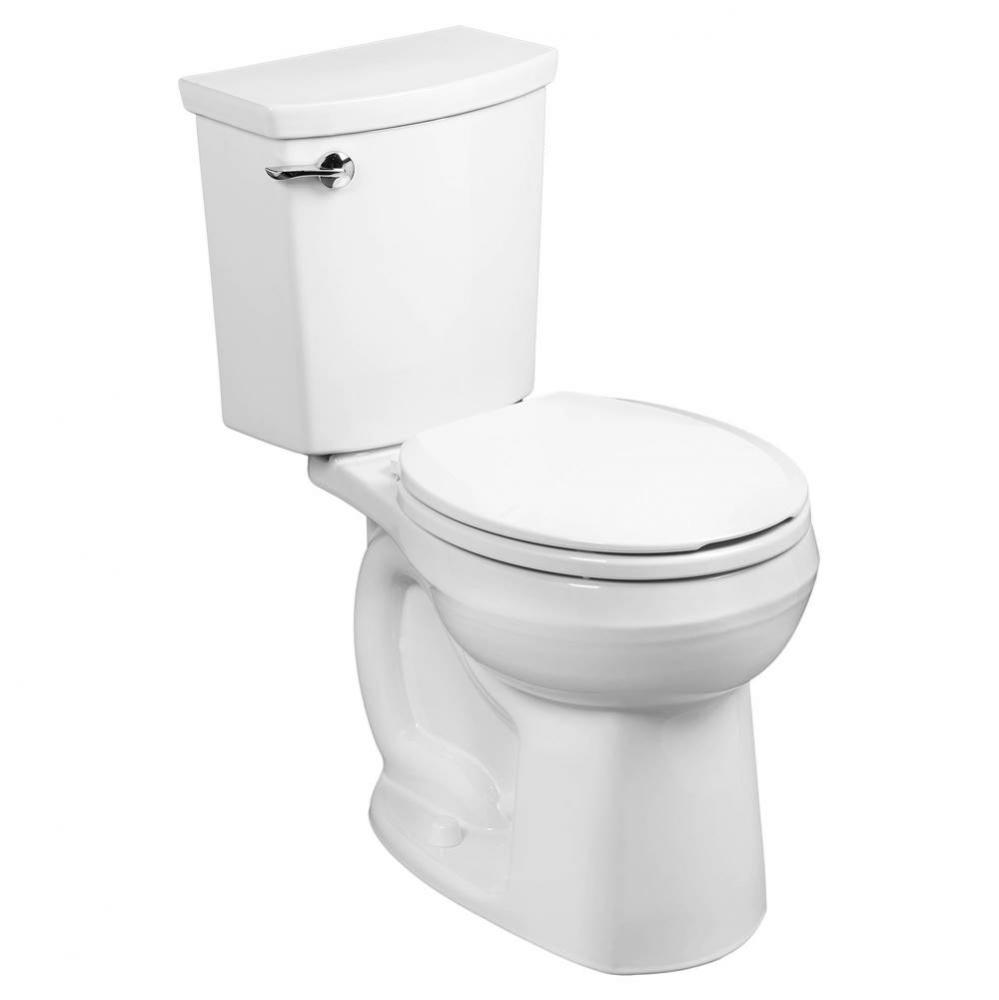 H2Optimum&#xae; Two-Piece 1.1 gpf/4.2 Lpf Standard Height Round Front Toilet Less Seat