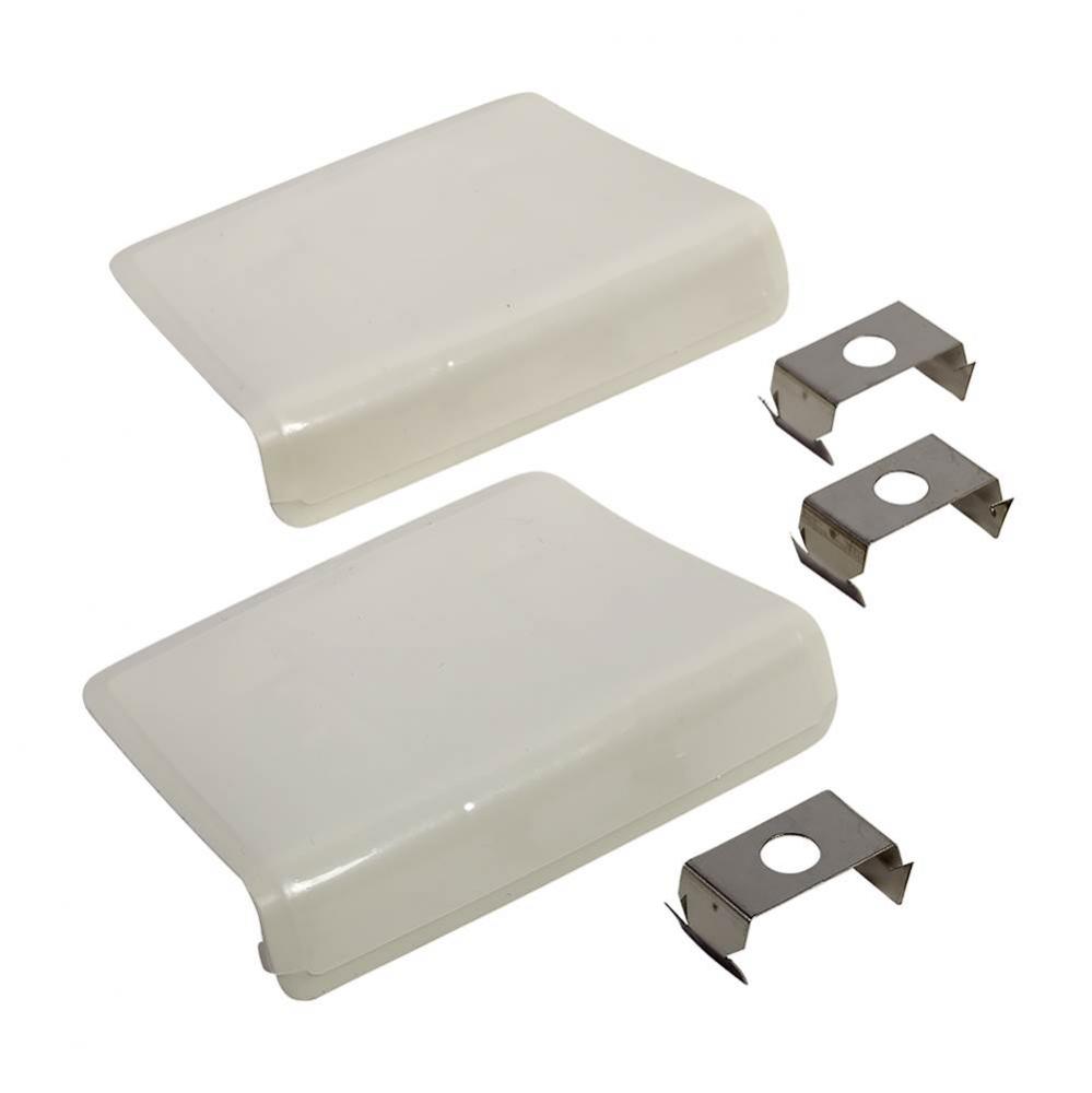 Toilet Bolt Cap and Cover Plate Kit