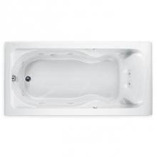 American Standard 2774018WC.020 - Cadet® 72 x 42-Inch Drop-In Bathtub With EverClean® Hydromassage System