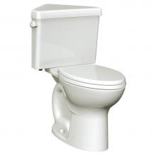 American Standard 216BD104.020 - Triangle Cadet® PRO Two-Piece 1.28 gpf/4.8 Lpf Chair Height Round Front Toilet