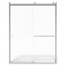 American Standard AM00811400.213 - 76-Inch Height Semi-Frameless Top-Roller Sliding Shower Door