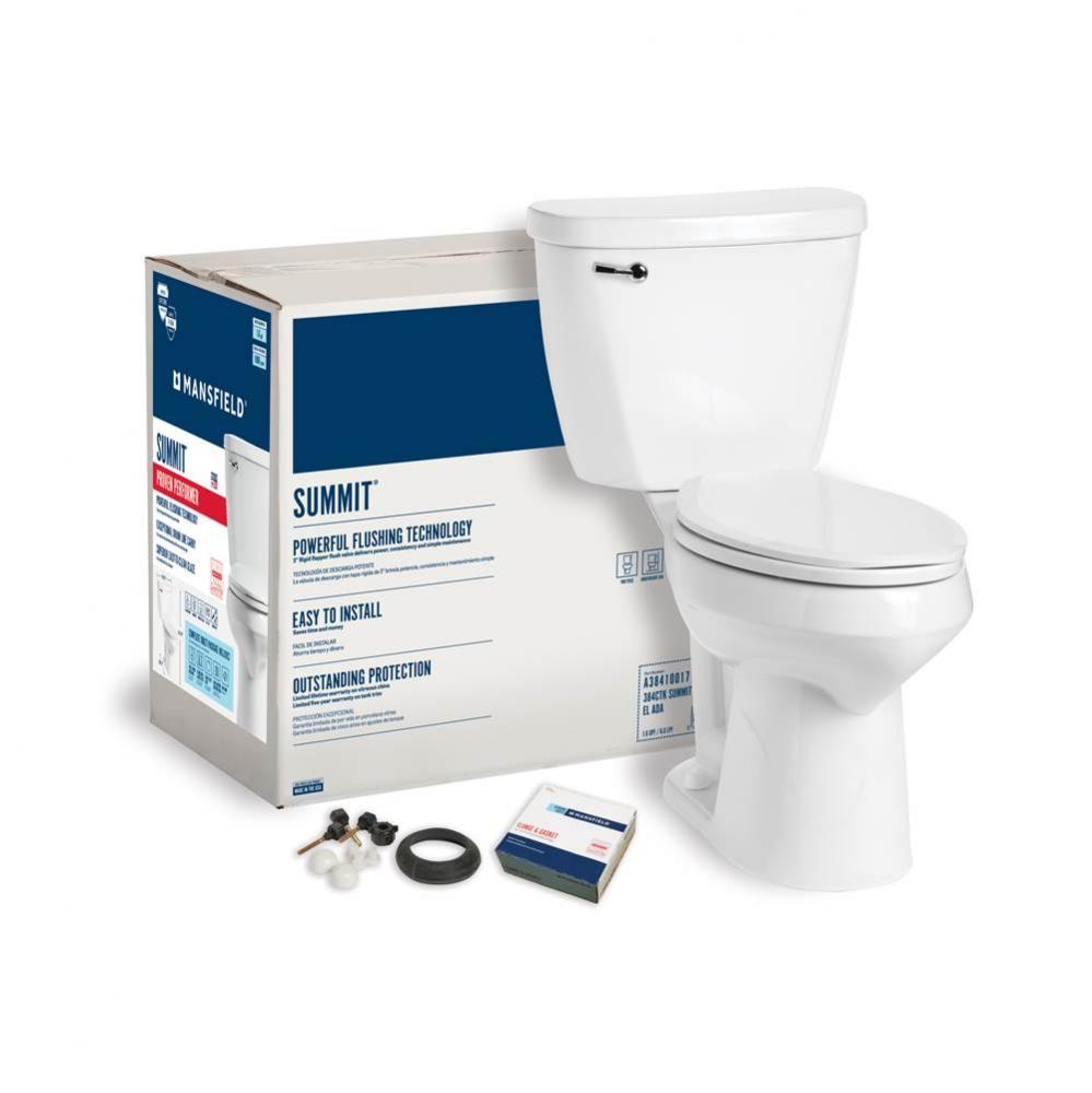 Summit 1.28 Elongated SmartHeight Complete Toilet Kit