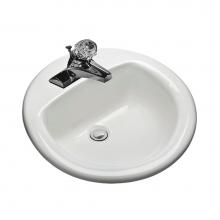 Mansfield Plumbing 239114300 - LAV 239 1H BISC MS ROUND 19''