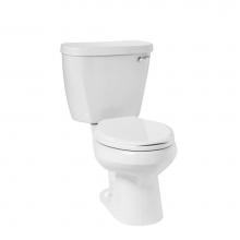 Mansfield Plumbing 382-387RHWHT - Summit 1.28 Elongated Toilet Combination