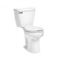 Mansfield Plumbing 388-386LTWHT - Summit 1.6 Round SmartHeight Toilet Combination