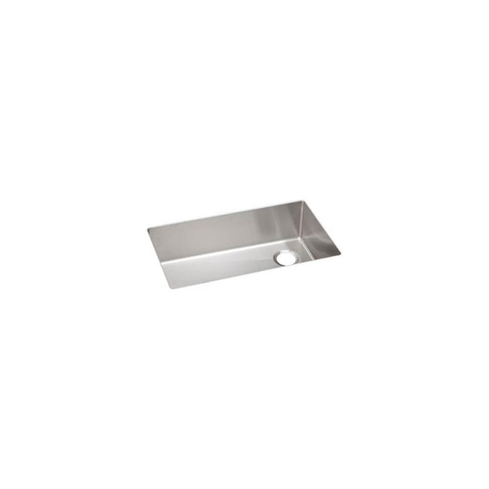 Crosstown 18 Gauge Stainless Steel 31-1/2&apos;&apos; x 18-1/2&apos;&apos; x 9&apos;&apos;, Single