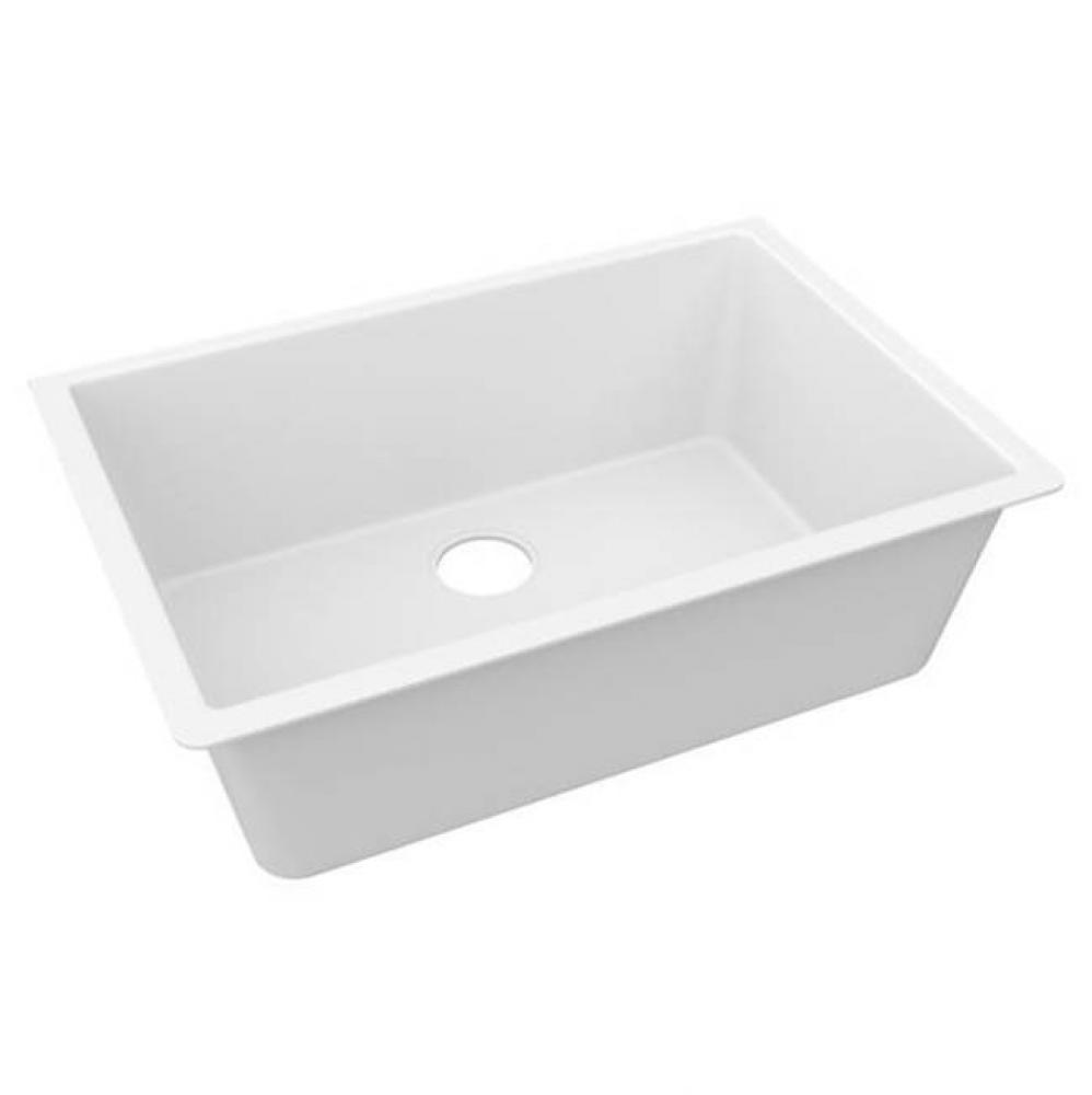 Quartz Luxe&#xae; 33&apos;&apos; x 18-7/16&apos;&apos; x 9-7/16&apos;&apos;, Single Bowl Undermoun