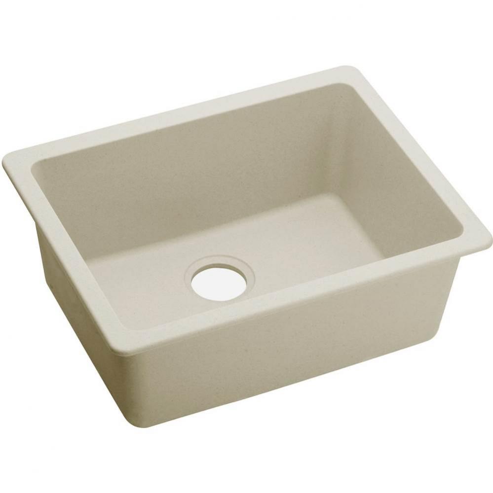 Quartz Luxe 24-5/8&apos;&apos; x 18-1/2&apos;&apos; x 9-1/2&apos;&apos; Single Bowl Undermount Sin