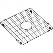 Elkay CTXBG1414 - Crosstown Stainless Steel 14-3/8'' x 14-3/8'' x 1-1/4'' Bottom Grid