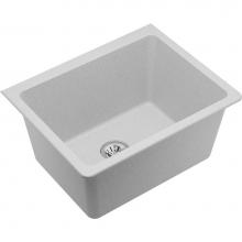 Elkay ELGU251912PDWH0 - Quartz Classic 25'' x 18-1/2'' x 11-13/16'', Undermount Laundry Sink