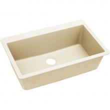 Elkay ELXR13322PA0 - Elkay Quartz Luxe 33'' x 20-7/8'' x 9-7/16'', Single Bowl Drop-in Si