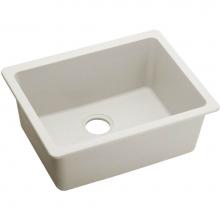 Elkay ELXU2522RT0 - Elkay Quartz Luxe 24-5/8'' x 18-1/2'' x 9-1/2'', Single Bowl Undermo