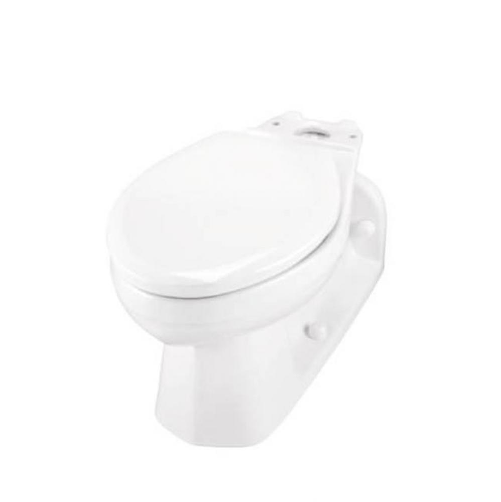 Ultra Flush 1.28Gpf Elongated Back Outlet Bowl White