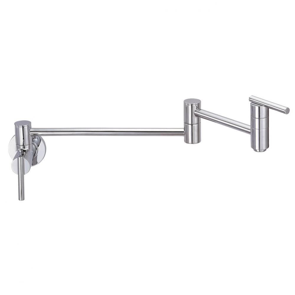 Parma Wall Mount Pot Filler 2.2gpm Chrome