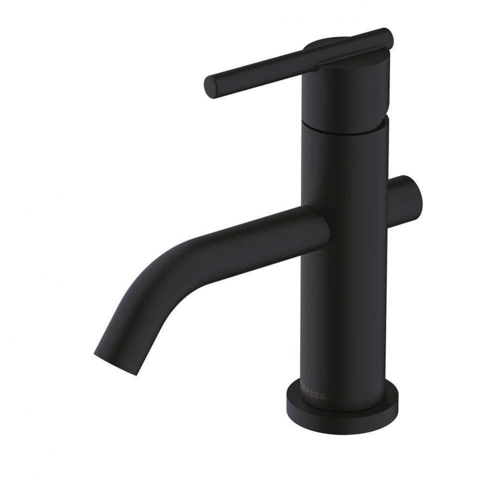 Parma 1H Lavatory Faucet w/ Metal Touch Down Drain &amp; Optional Deck Plate Included 1.2gpm Satin