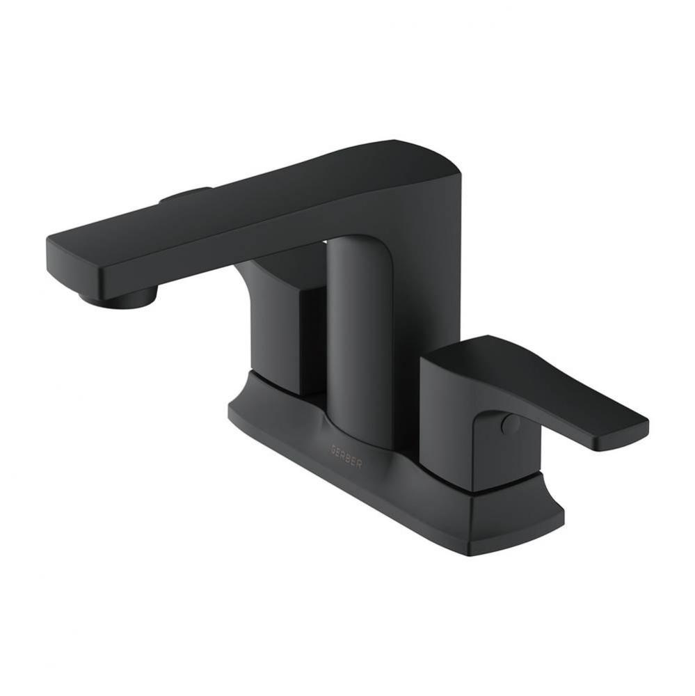 Tribune 2H Centerset Lavatory Faucet w/ 50/50 Pop-Up Drain 1.2gpm Satin Black