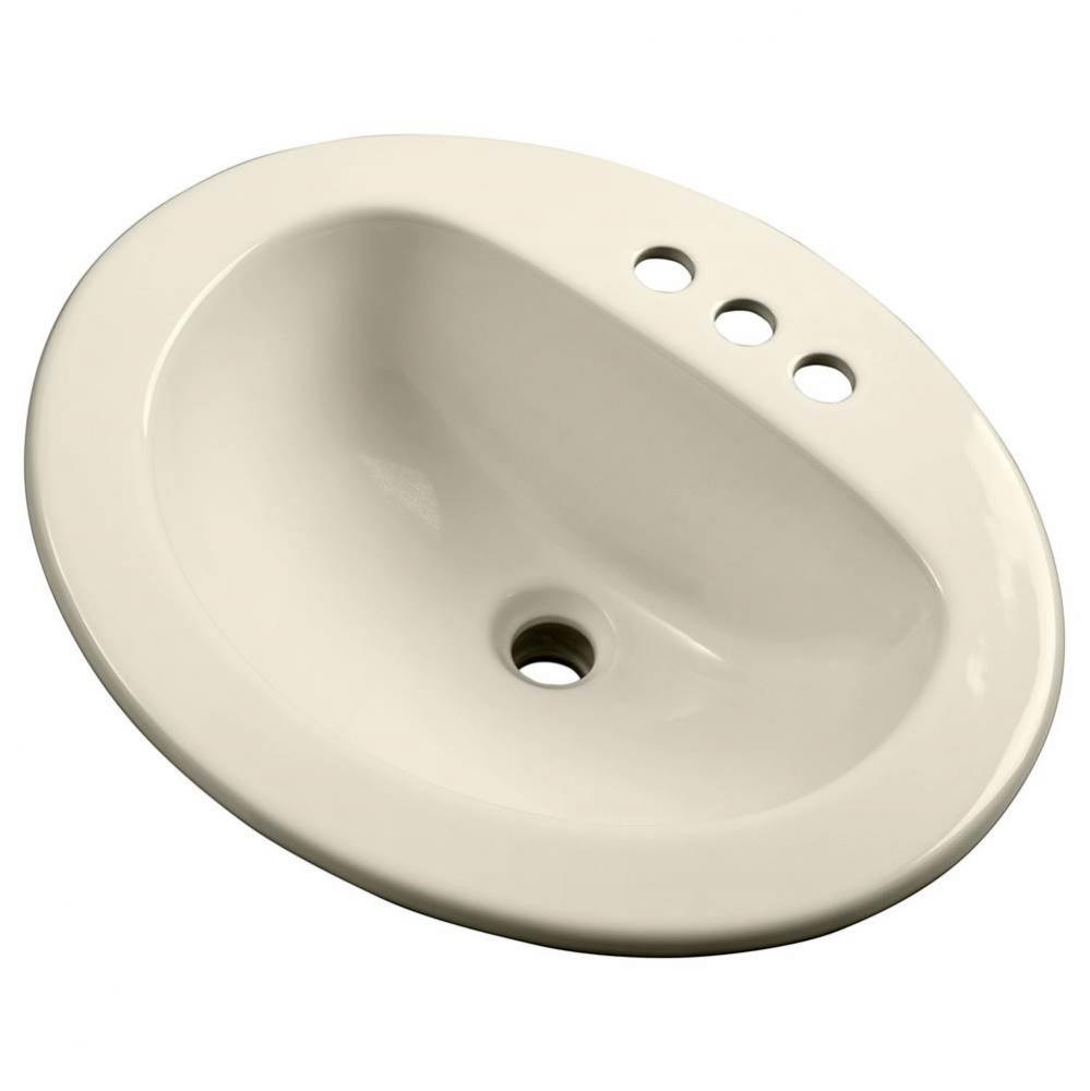 Maxwell S-Rim Lav 20&apos;&apos;X17&apos;&apos;Oval 4&apos;&apos;CC in Trapezoid Carton Biscuit