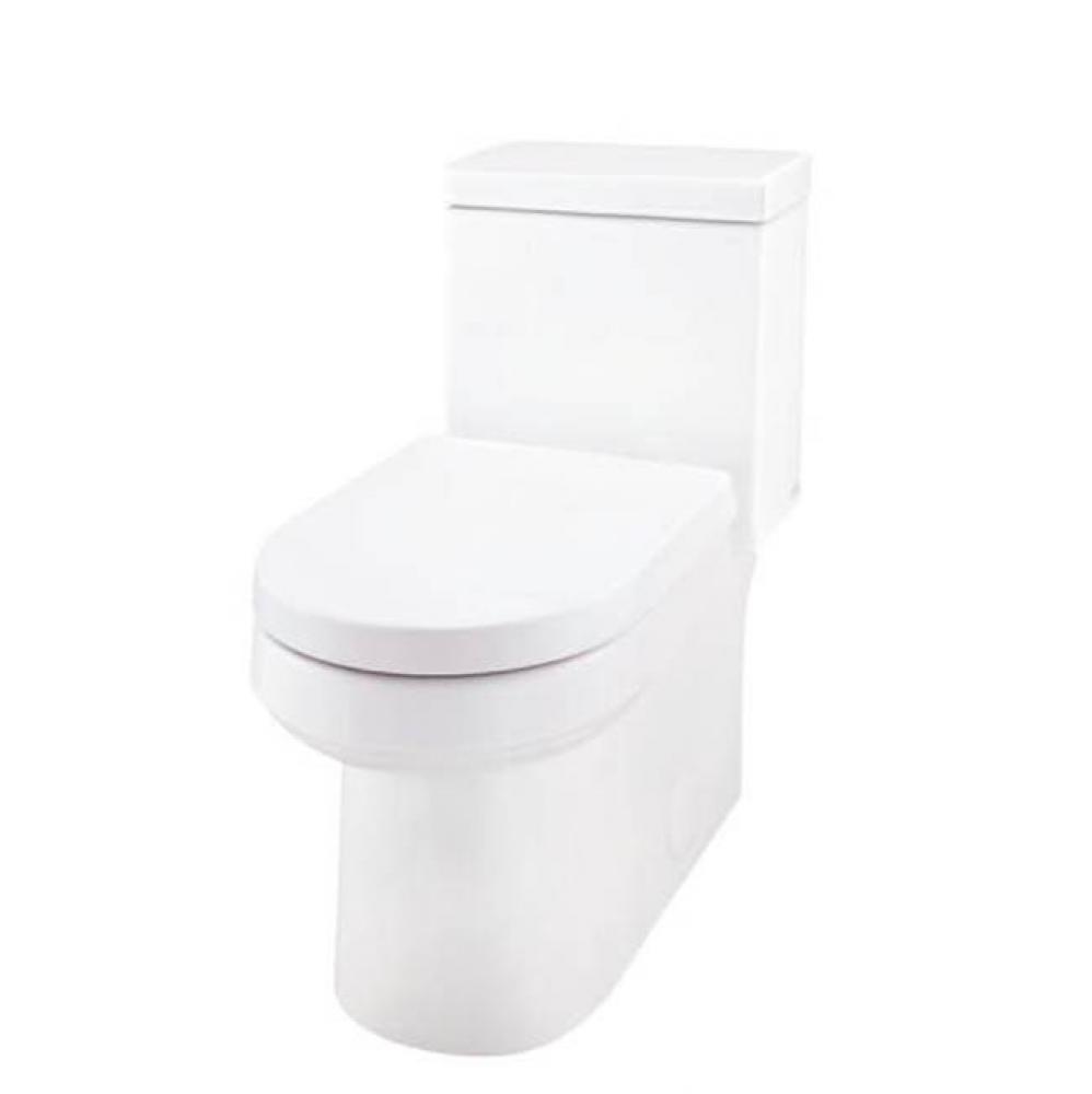 Wicker Park 1.28gpf One Piece Toilet ADA Elongated White