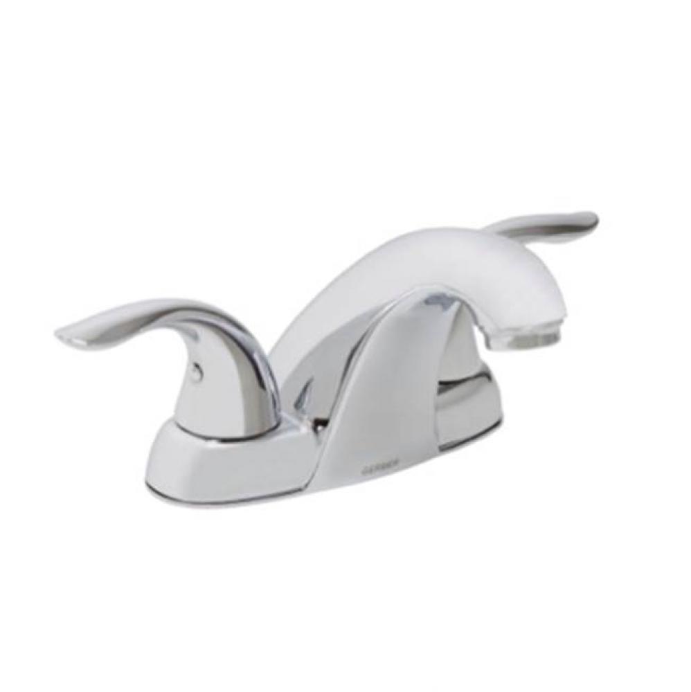 Viper 2H Centerset Lavatory Faucet w/ 50/50 Touch Down Drain 1.2gpm Chrome