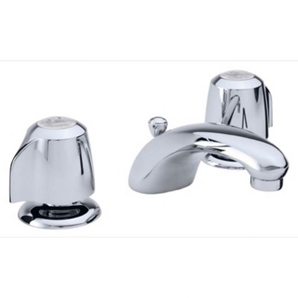 Gerber Classics 2H Lavatory Faucet w/ Metal Handles &amp; Metal Pop-Up Drain 1.2gpm Chrome