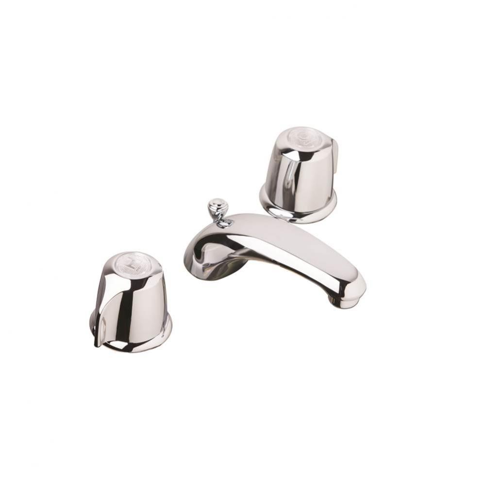 Gerber Classics 2H Lavatory Faucet w/ Metal Handles &amp; Metal Pop-Up Drain w/ Flex Connections 1