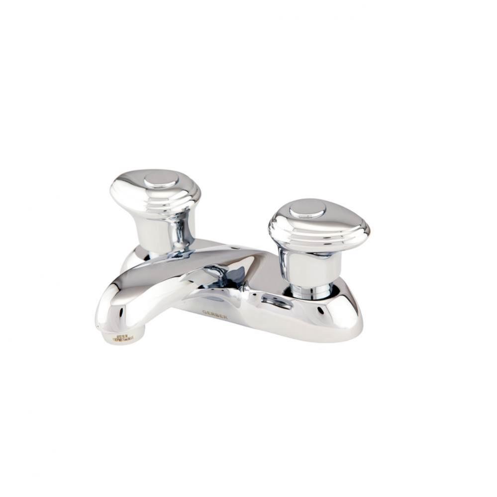 Gerber Hardwater 2H Centerset Lavatory Faucet w/ Metal Pop-Up Drain 1.2gpm Chrome