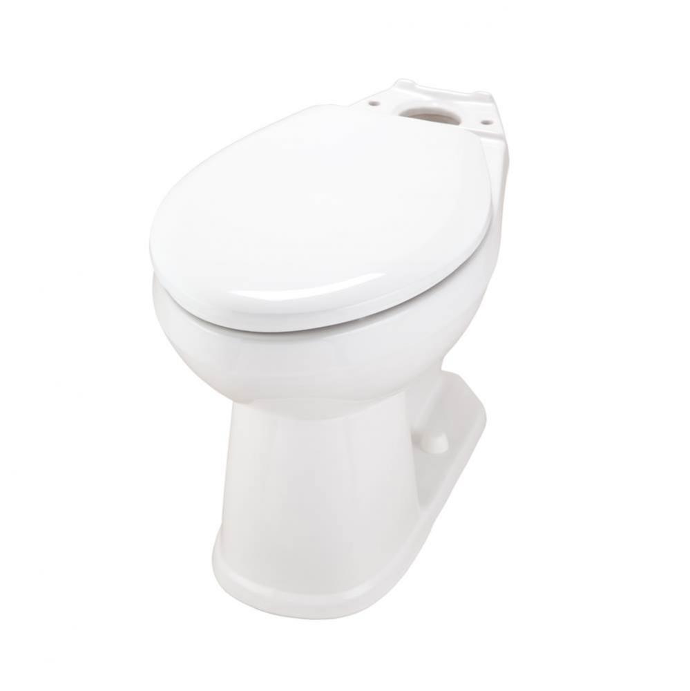 Avalanche 1.28/1.6gpf ADA Elongated Bowl White