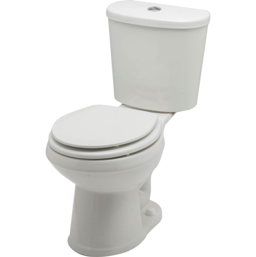 Maxwell Se Dual Flush 1.1/1.6Gpf Rf 12&apos;&apos; Ri Combo: Gse21152 Bowl W/ Gdf28190 Tank White