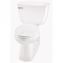 Gerber Plumbing GHE21325 - Ultra Flush 1.28Gpf Floor Mount Back Outlet Ada El 12'' Ri Combo: Ghe21375 Bowl W/ Ghe28