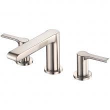 Gerber Plumbing D304187BN - South Shore 2H Widespread Lavatory Faucet with Metal Touch Down Drain 1.2gpm Brushed Nickel