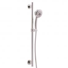 Gerber Plumbing D461723 - Versa 30'' Slide Bar Assembly W/ 5 Function Surge Handshower 2.5Gpm Chrome