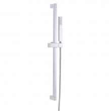 Gerber Plumbing D462726 - Versa Square 30'' Slide Bar Assembly w/ Single Function Rectangular Handshower 1.75gpm C