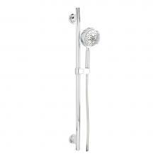 Gerber Plumbing D461728 - Versa 30'' Slide Bar Assembly w/ Parma 5 Function Handshower 2.5gpm Chrome