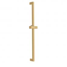 Gerber Plumbing D461734BB - Square Versa 30'' Slide Bar Brushed Bronze