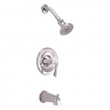 Gerber Plumbing D500122TC - Antioch 1H Tub & Shower Trim Kit w/ Diverter on Spout & Treysta Cartridge 1.75gpm Chrome