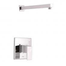 Gerber Plumbing D500562LSTC - Mid-Town 1H Shower Only Trim Kit And Treysta Cartridge Less Showerhead Chrome