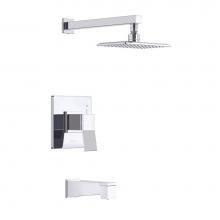 Gerber Plumbing D502019TC - Avian 1H Tub And Shower Trim Kit And Treysta Cartridge 2.0Gpm Chrome