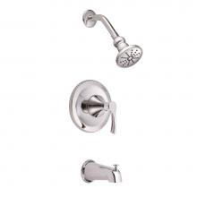 Gerber Plumbing D502022TC - Antioch 1H Tub & Shower Trim Kit & Treysta Cartridge w/ Diverter on Spout 2.0gpm Chrome