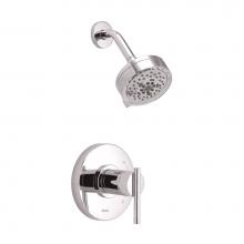 Gerber Plumbing D512558TC - Parma 1H Shower Only Trim Kit & Treysta Cartridge w/ 5 Function Showerhead 2.0gpm Chrome