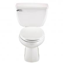 Gerber Plumbing G0020312 - Ultra Flush 1.6gpf EL 12'' RI Combo: GUF21372 Bowl w/ G0028380 Tank White