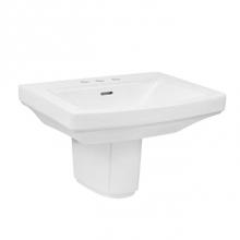 Gerber Plumbing G0023514 - Hinsdale Wall Hung Lav Combo: G0013504 Lav w/ G0029838 Shroud White