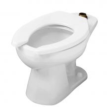 Gerber Plumbing G0025820 - 1.1/1.28/1.6gpf Round Front Floor Mounted Top Spud Bowl 1-1/2'' Spud 10'' Roug