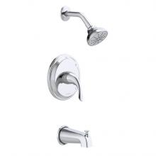 Gerber Plumbing G00G9155BNTC - Viper 1H Tub & Shower Trim Kit & Treysta Cartridge 1.75gpm Brushed Nickel