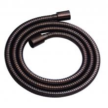 Gerber Plumbing D469020BR - 72'' All Metal Interlock Shower Hose w/ Brass Conicals Tumbled Bronze