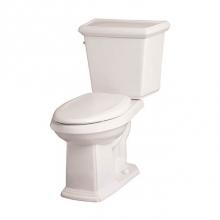 Gerber Plumbing GHE20019 - Logan Square 1.28gpf ADA EL 10'' RI Combo: GHE21538 Bowl w/ GHE28535 Tank White